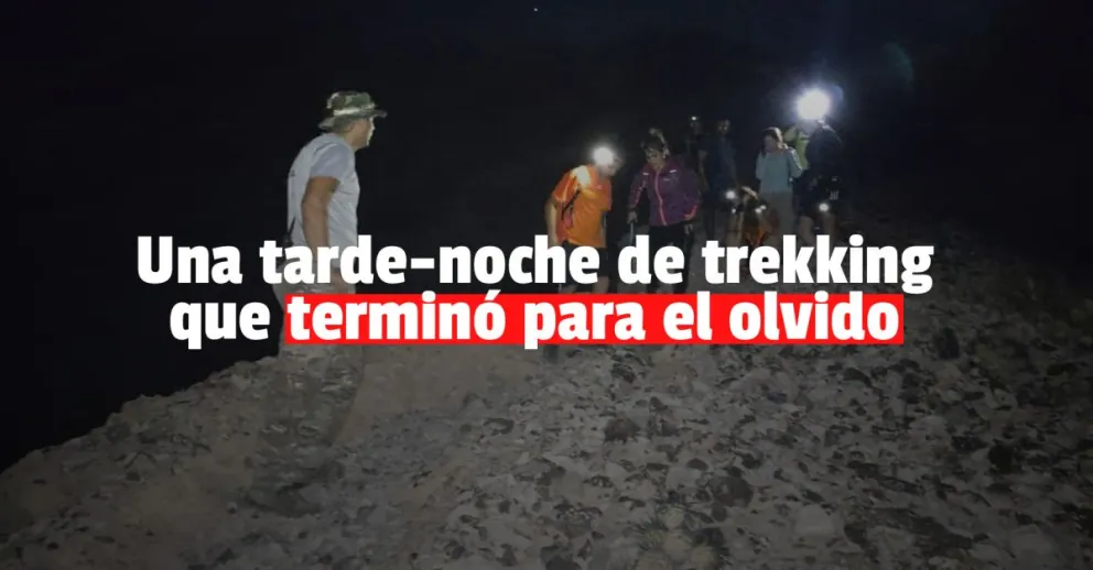 Gran operativo para rescatar a 25 personas que hacían trekking en San  Martín 