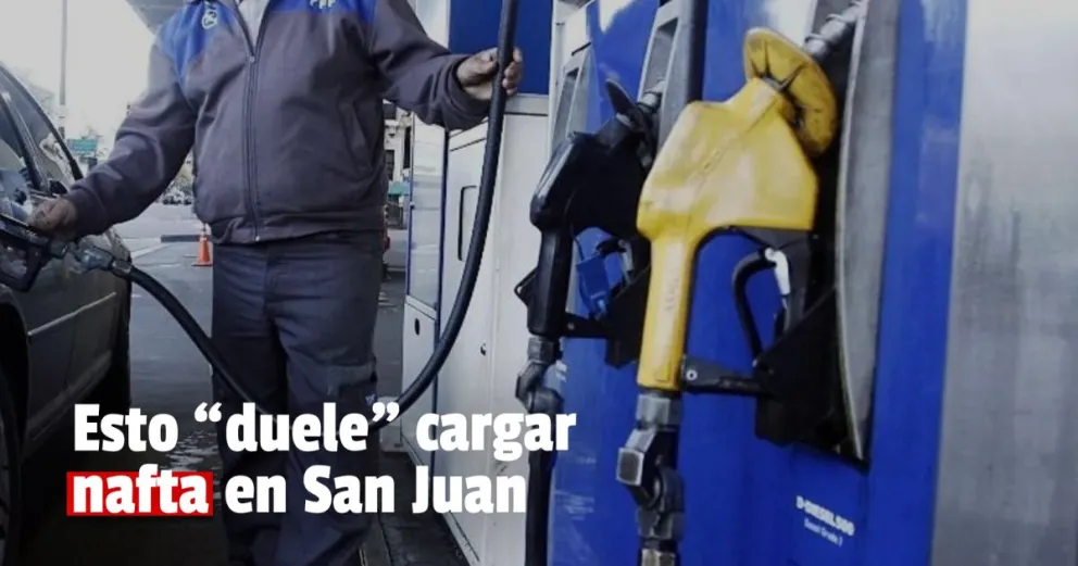 Así quedó el precio de las naftas en San Juan tras el aumento 