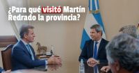 El gobernador y su encuentro con Martin Redrado 