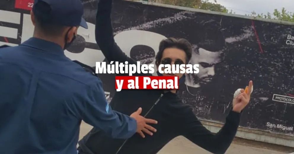  Por diferentes causas, Rodrigo Cid fue condenado y va prisión  