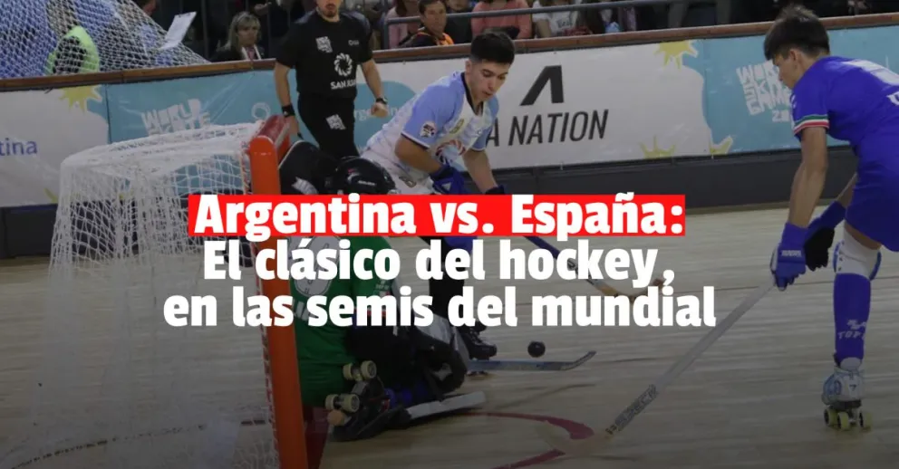Argentina va por la final ante el último campeón, España
