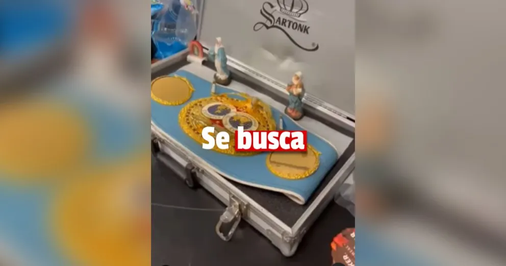 En Buenos Aires, le robaron el cinturón de campeona a Leonela Yúdica