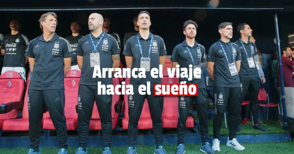 La delegación Argentina partió rumbo a Qatar