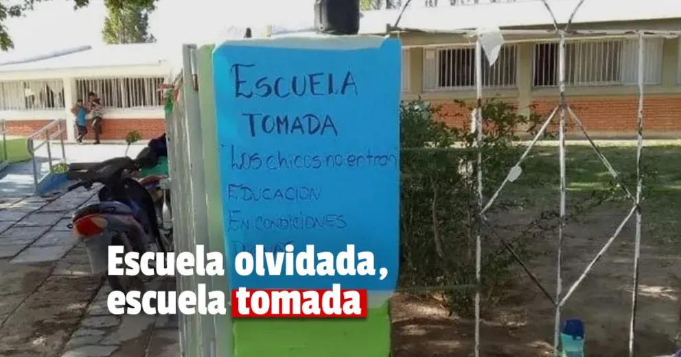Padres tomaron una escuela en Iglesia en reclamo por más limpieza 