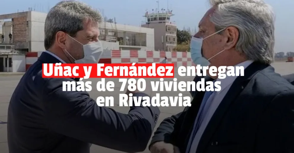 Seguí en vivo la relocalización y entrega de viviendas en Rivadavia 