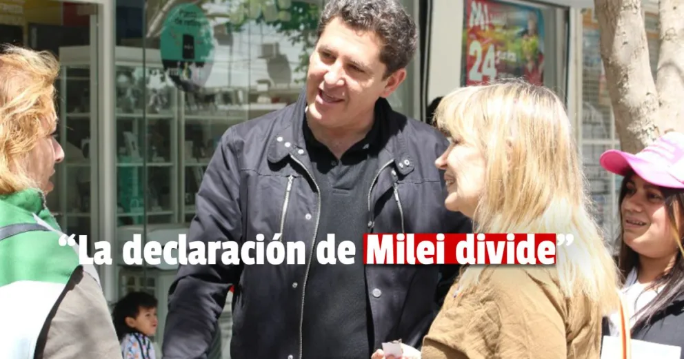 Gustavo Fernández sobre la visita de Milei: "creo que su declaración divide"
