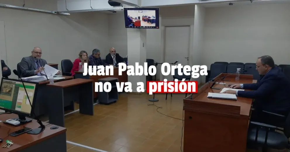  Juan Pablo Ortega fue condenado a un año de prisión condicional y dos años de inhabilitación para ejercer cargos públicos