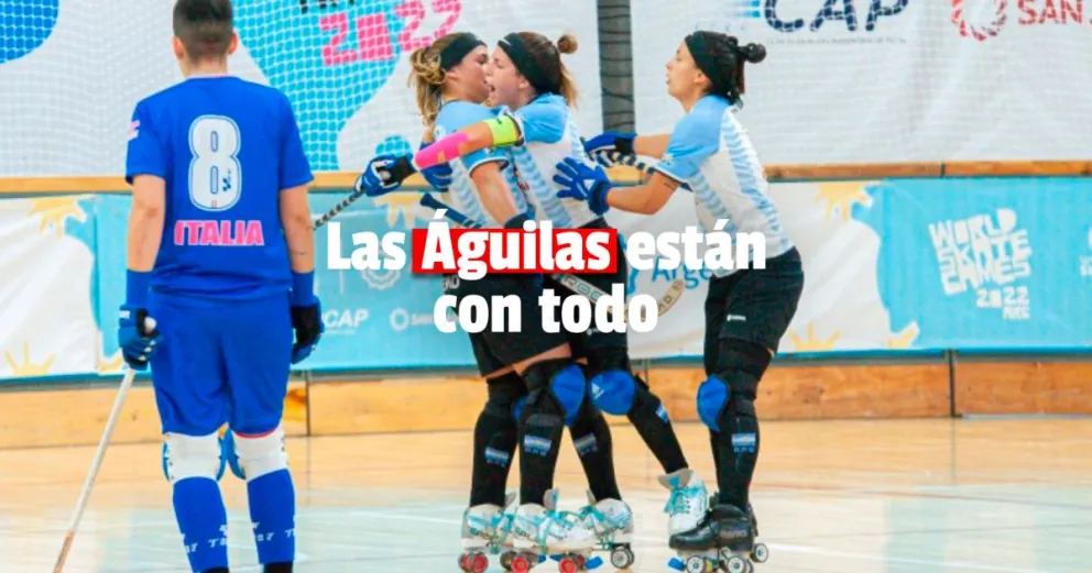 World Skate Games: Las Águilas golearon por 8 a 0 Alemania en UPCN