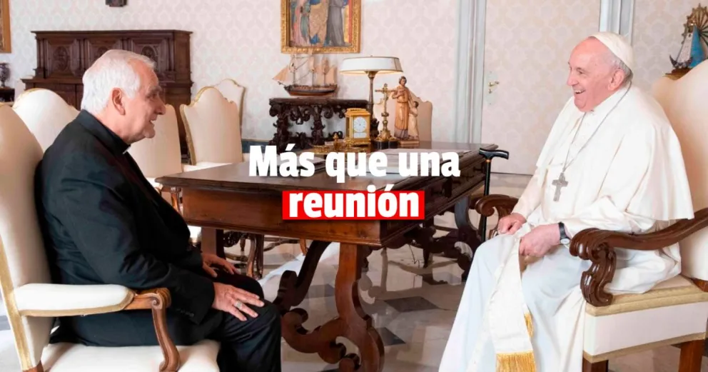 En el Vaticano: Monseñor Lozano se reunió con el Papa Francisco