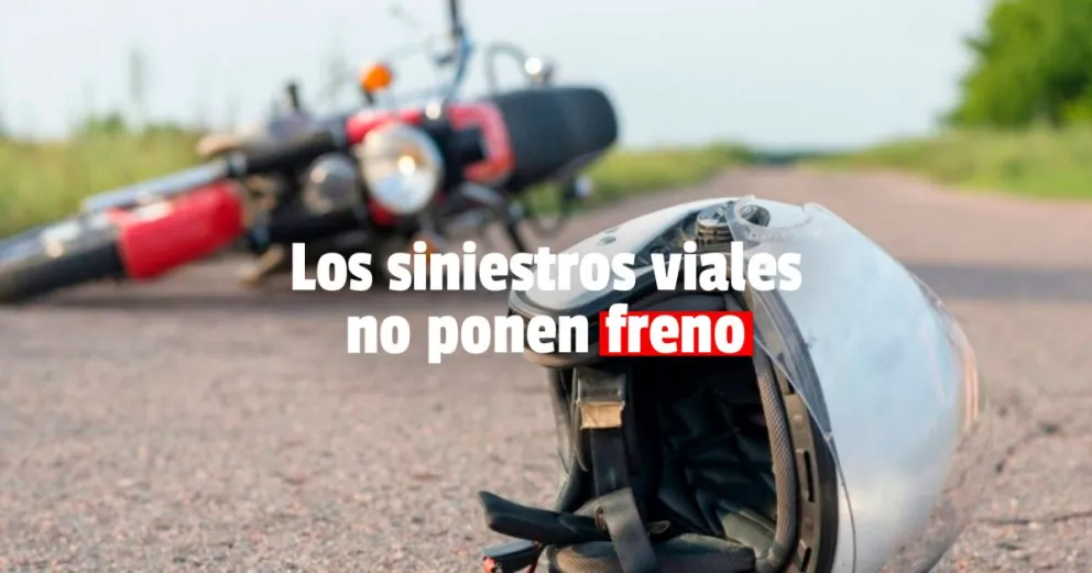 Los siniestros viales no paran: dos motos impactaron  
