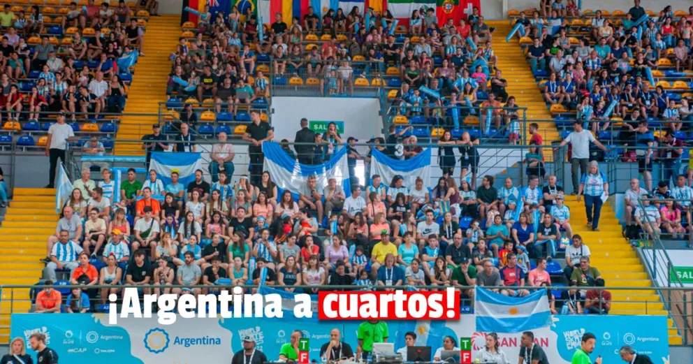 Las Águilas golearon por 7 a 1 y clasificaron primeras a cuartos