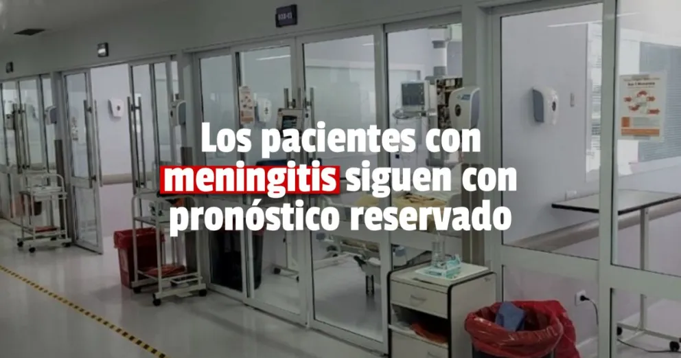 ¿Cómo continúan los pacientes con meningitis?