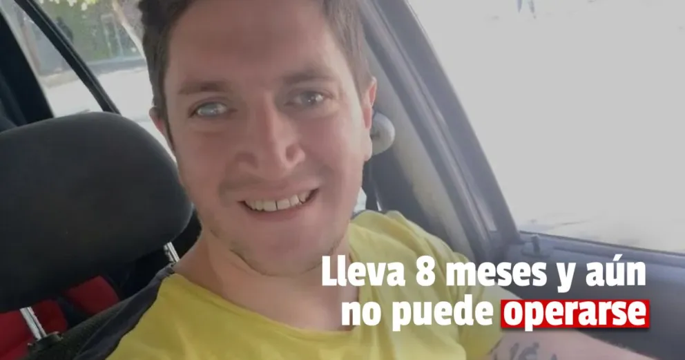 Un sanjuanino lleva ocho meses sin respuesta de su obra social y necesita operarse urgente 