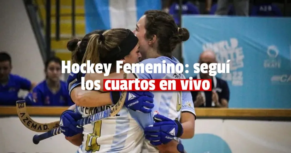 Seguí en vivo los cuartos de final del Mundial Femenino de Hockey sobre Patines 
