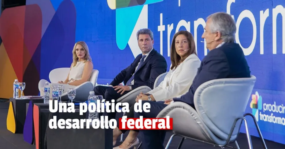 Uñac disertó en la 28º Conferencia Industrial “Producir Transforma”, en Capital Federal