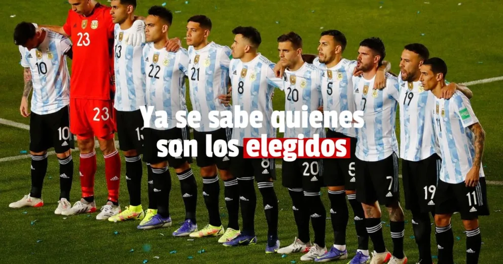 El entrenador de la Selección de fútbol dio a conocer la lista de jugadores que participarán del Mundial 