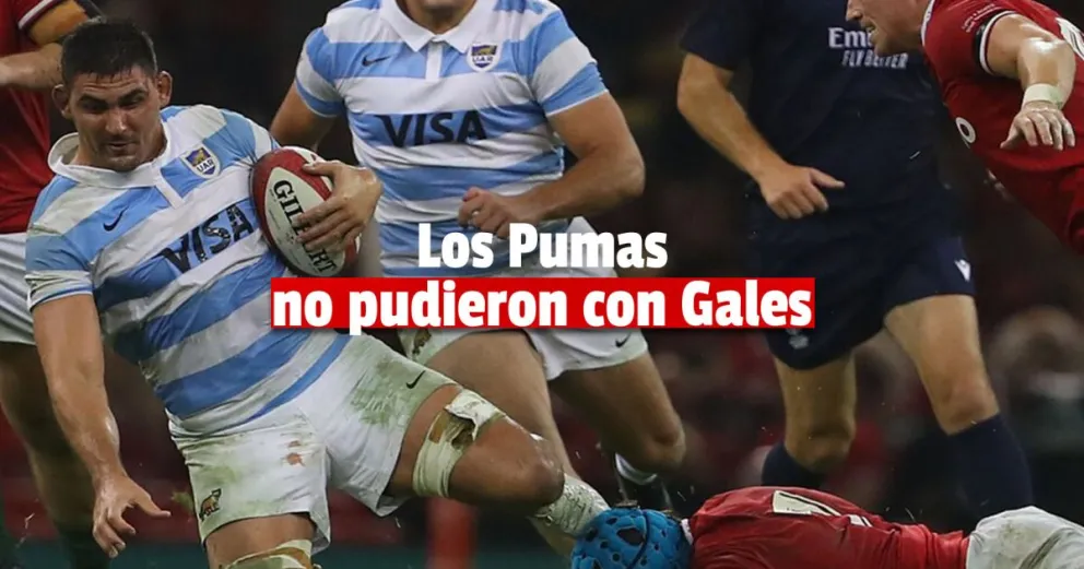 Los Pumas perdieron con Gales en un nuevo test match