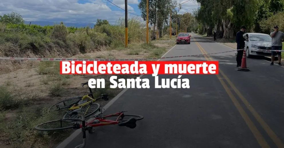 Salió a andar en bici, se descompensó y murió 