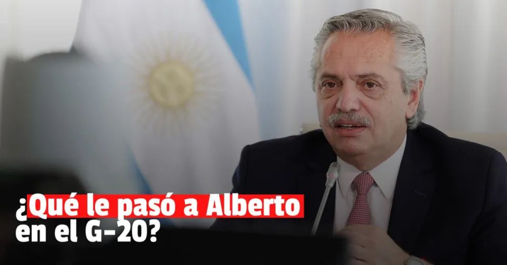 Alberto Fernández sufrió una fuerte descompensación antes de la cumbre del G-20