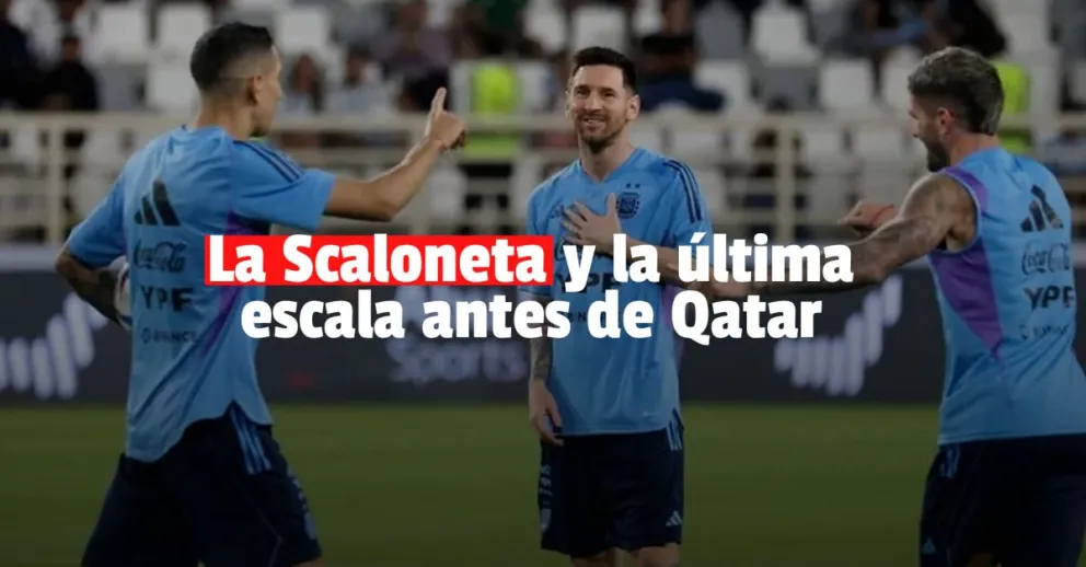 Argentina juega el último amistoso antes del Mundial 