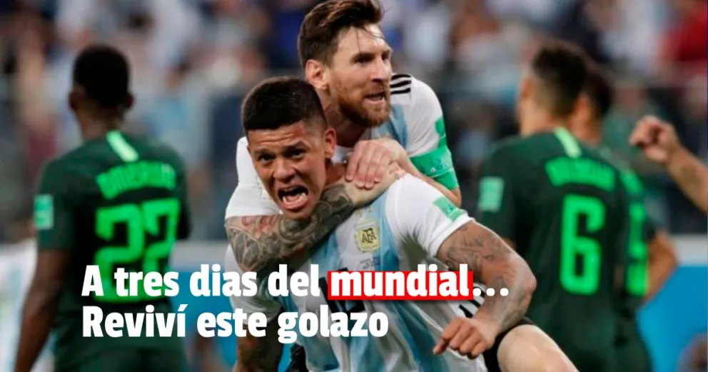 Marcos rojo y un gol de clasificación