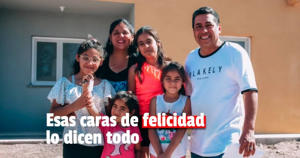49 familias albardoneras cumplieron el sueño de la casa propia