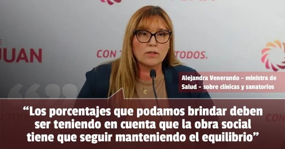 La ministra de Salud dijo están analizando como acompañar la crisis de las clínicas y sanatorios 