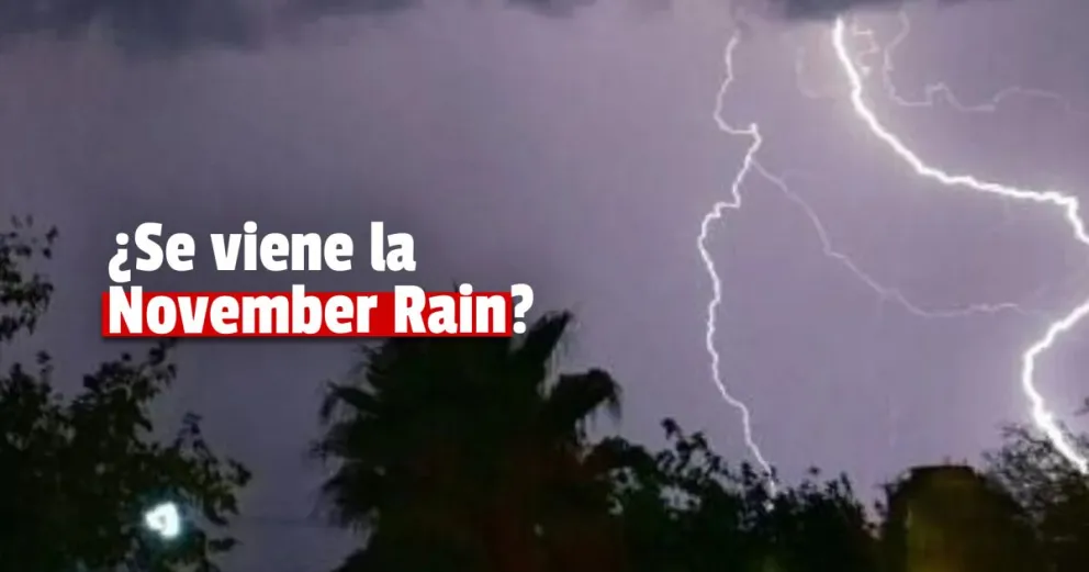 Emitieron un alerta por tormentas aisladas