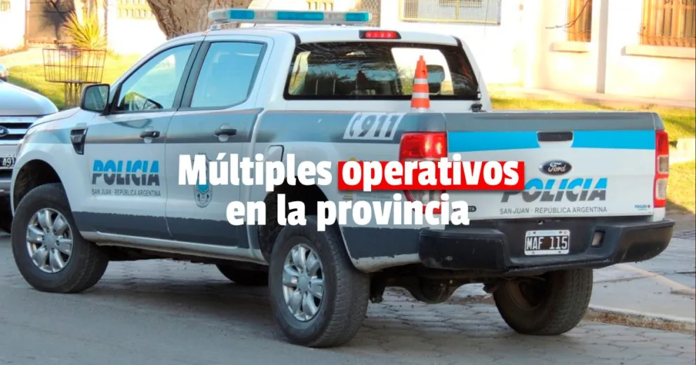 Policías de la provincia realizaron un mega operativo para dar con una banda que vendía drogas