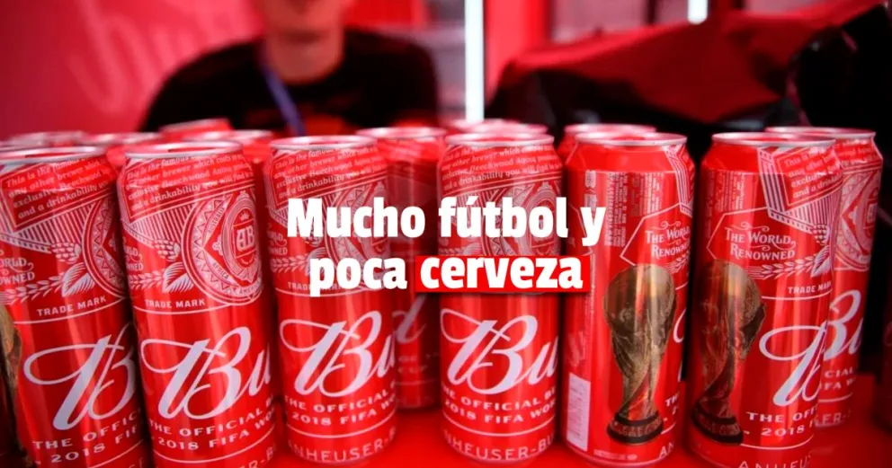 A pocos días del Mundial Qatar, se prohibió la venta de cerveza en los estadios 