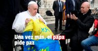 El papa Francisco dijo que la paz es posible en Ucrania 
