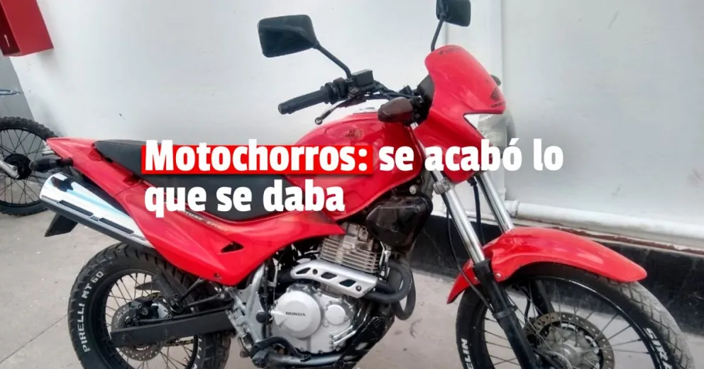 Atraparon a los motochorros que venían operando en Capital