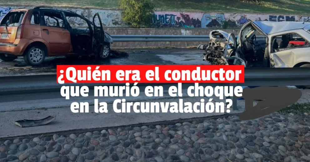 Identificaron al conductor fallecido en el choque en Avenida de Circunvalación