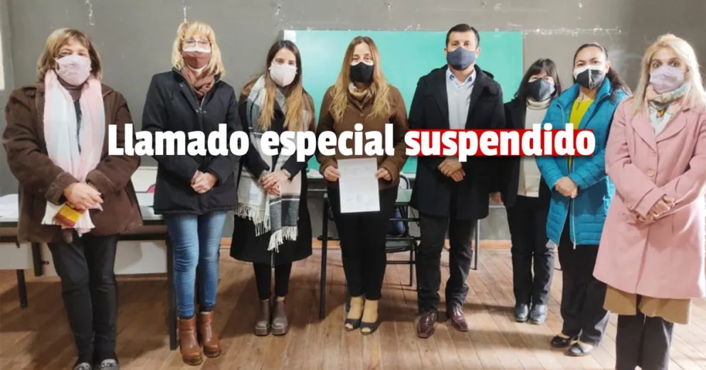 Cargos Directivos: se suspendió el llamado especial