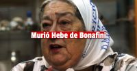 Murió Hebe de Bonafini, presidenta de Madres de Plaza de Mayo