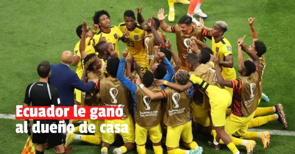 Ecuador le ganó con autoridad a Qatar