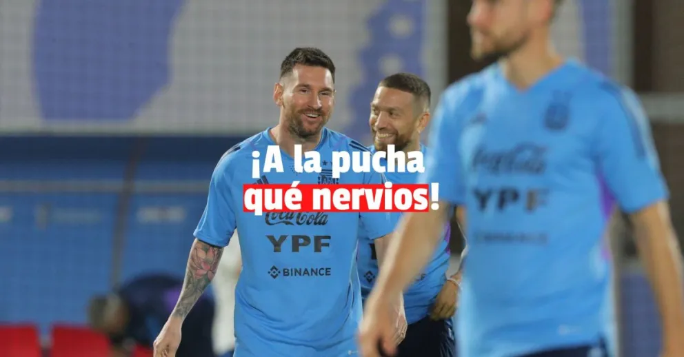 Así fue el último entrenamiento de Argentina: con Messi y titulares elegidos