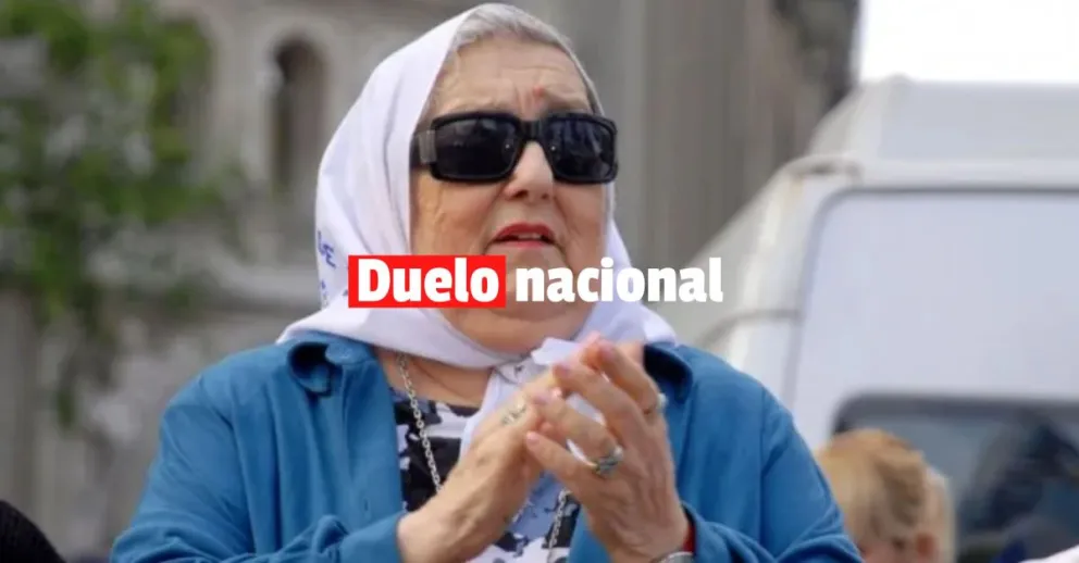 Muerte de Hebe Bonafini: tres días de duelo nacional