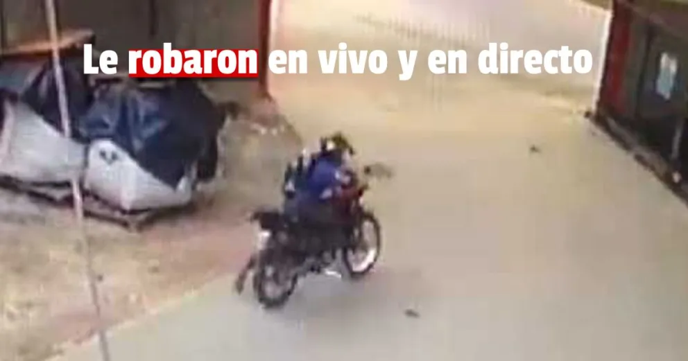 Locutor de Radio del Sur sufrió el robo de su moto mientras estaba al aire