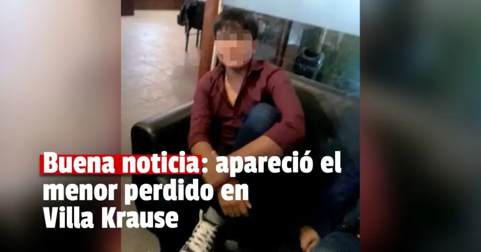 Encontraron al adolescente desaparecido en Rawson