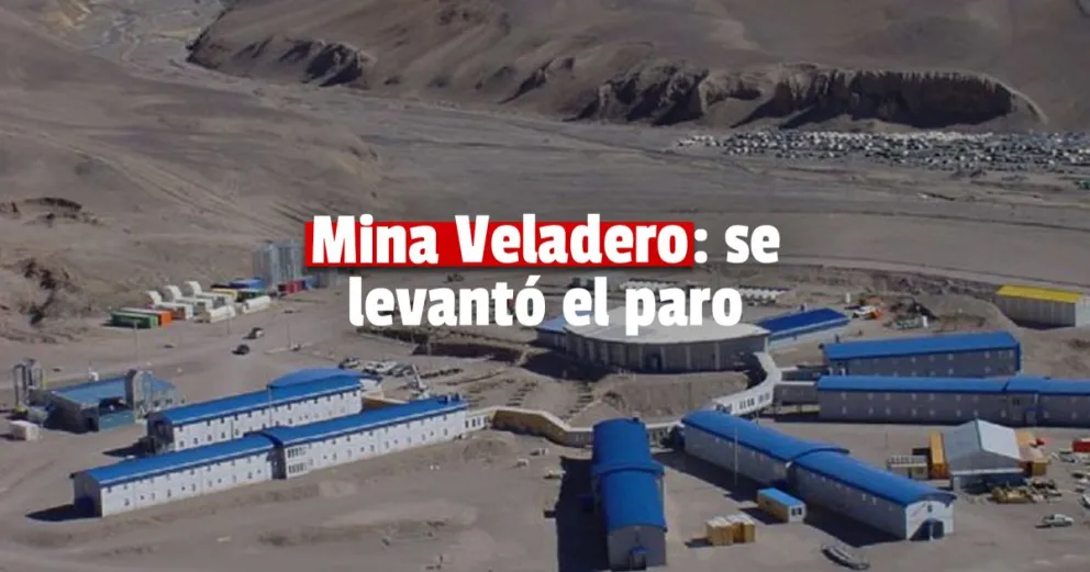 Se levantó el paro de los empleados mineros en Veladero y se esperan próximas negociaciones 
