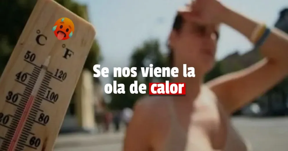 El Servicio Meteorológico Nacional indica que viene una ola de calor con 39 grados para la provincia 