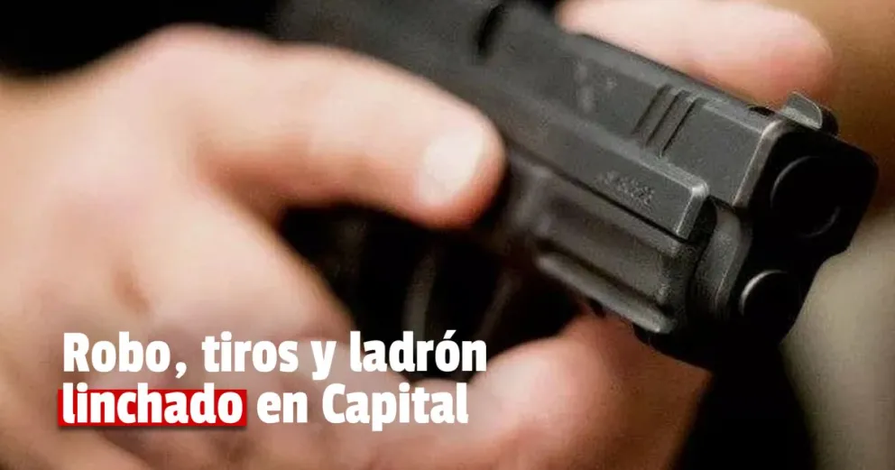 Hirió de bala a un menor para robarle y lo lincharon