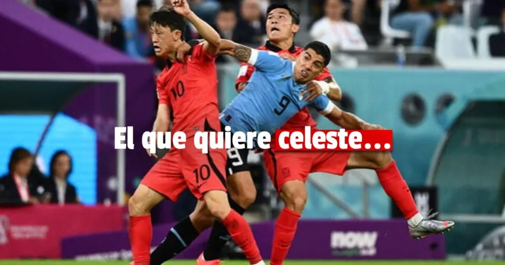 Uruguay y un empate con sabor a poco frente a Corea del Sur
