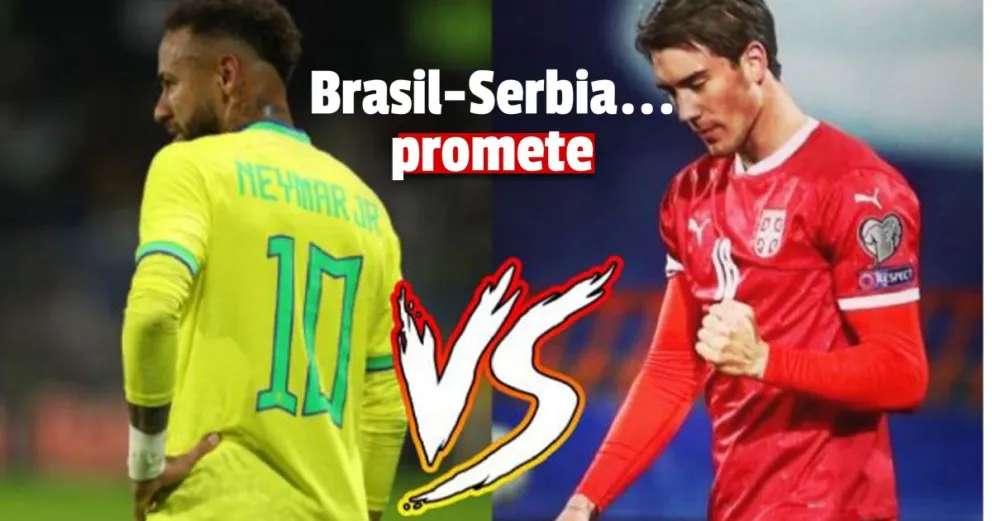 Hoy debuta Brasil vs Serbia en lo que se prevé un gran partido