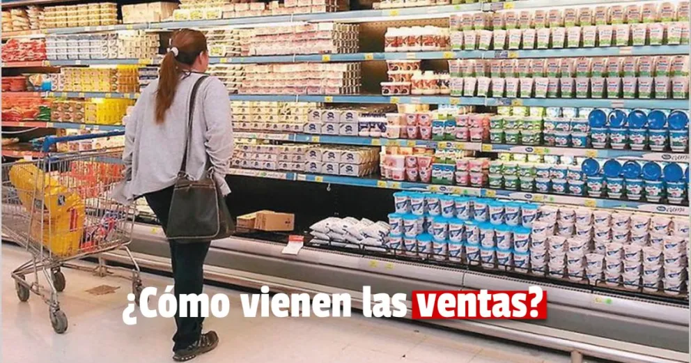 Leve crecimiento de las ventas en supermercados en septiembre