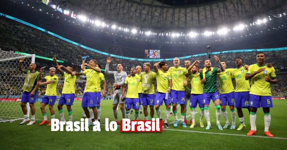 Brasil brilló y derrotó a Serbia por el Mundial de Qatar 2022