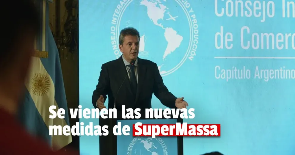 Massa anunció un nuevo blanqueo de capitales
