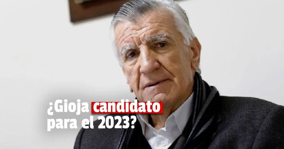 Gioja habló sobre su posible candidatura en las elecciones 2023