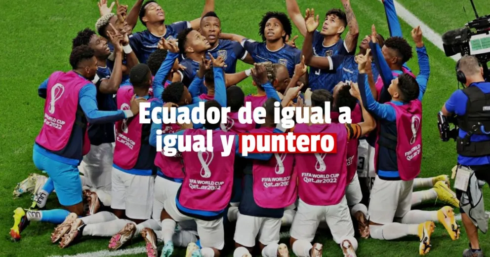 Ecuador fue más pero no alcanzo, igual se llevó un buen punto